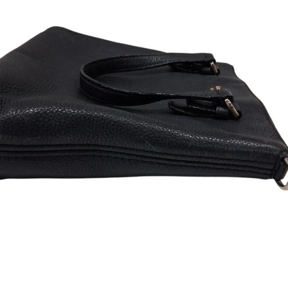 Kate Spade New York Black Pebbled Leather Tote Bag - Picture 5 of 5